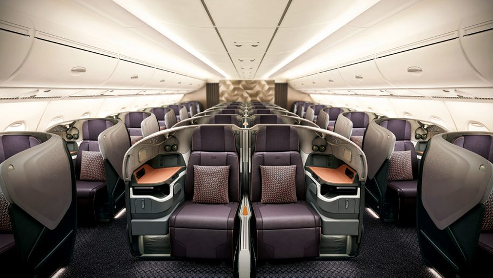 Krisflyer Business Class seats