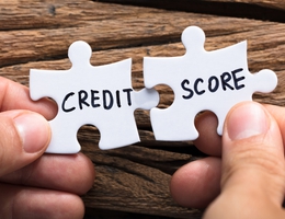 Credit score hero image