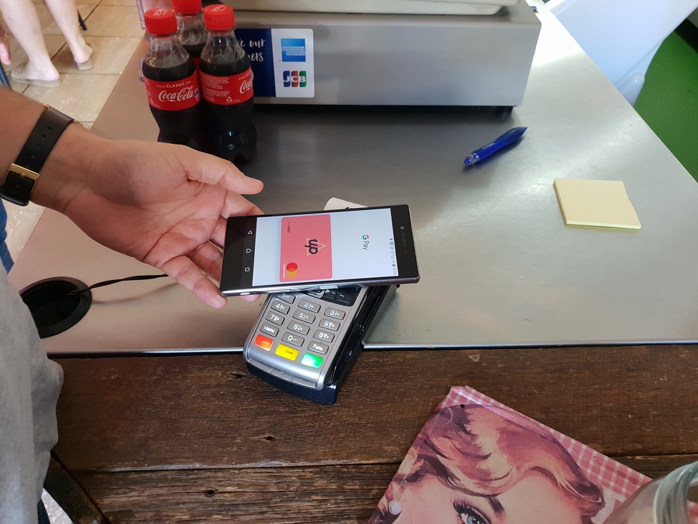 Paying with Google Pay using Up