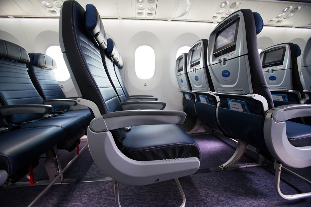 United Airlines Economy cabin