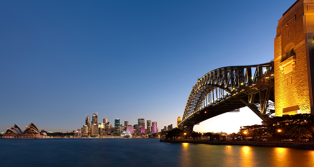 Sydney Harbour night