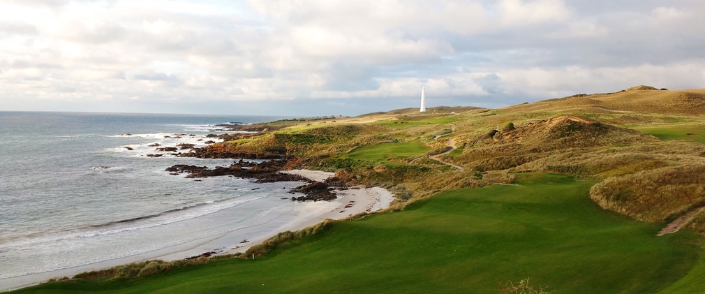 Golf Course With beach