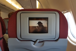 In flight entertainment screen