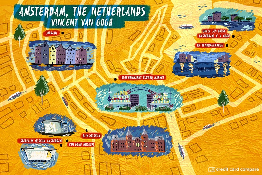 Amsterdam, The Netherlands (Vincent van Gogh)