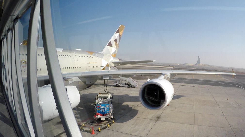 The walk on gives you a sense of just how big these aircraft are