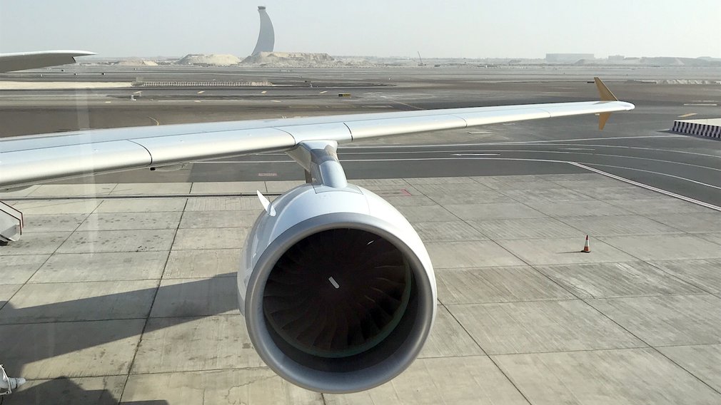 A380 massive engine size is still impressive