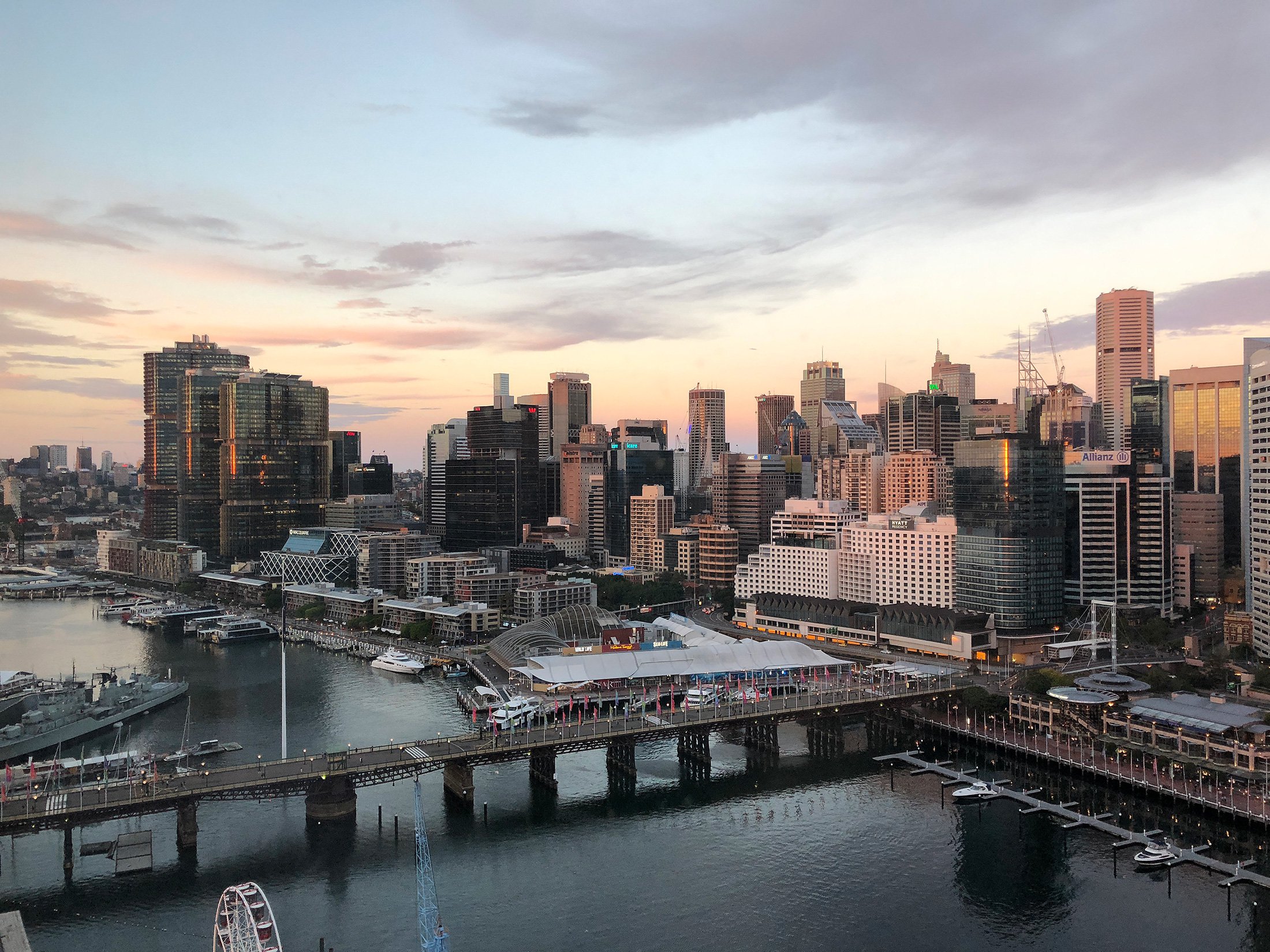 The-view-of-Sydney-CBD-from-Sofitel-Darling-Harbour